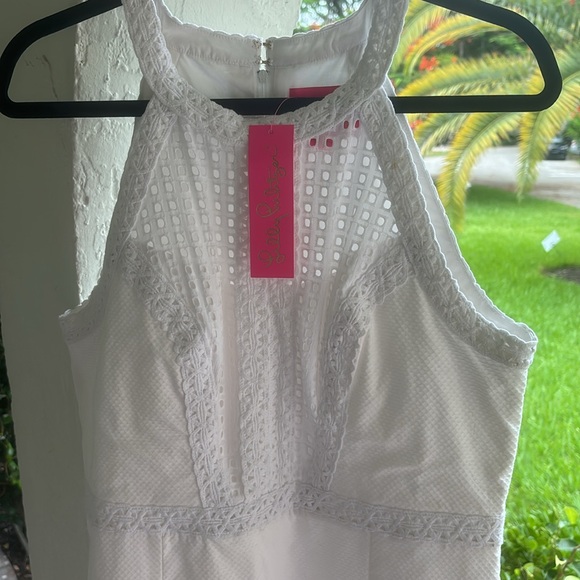 Lilly Pulitzer Charlize Stretch shift-12-white - Picture 3 of 15